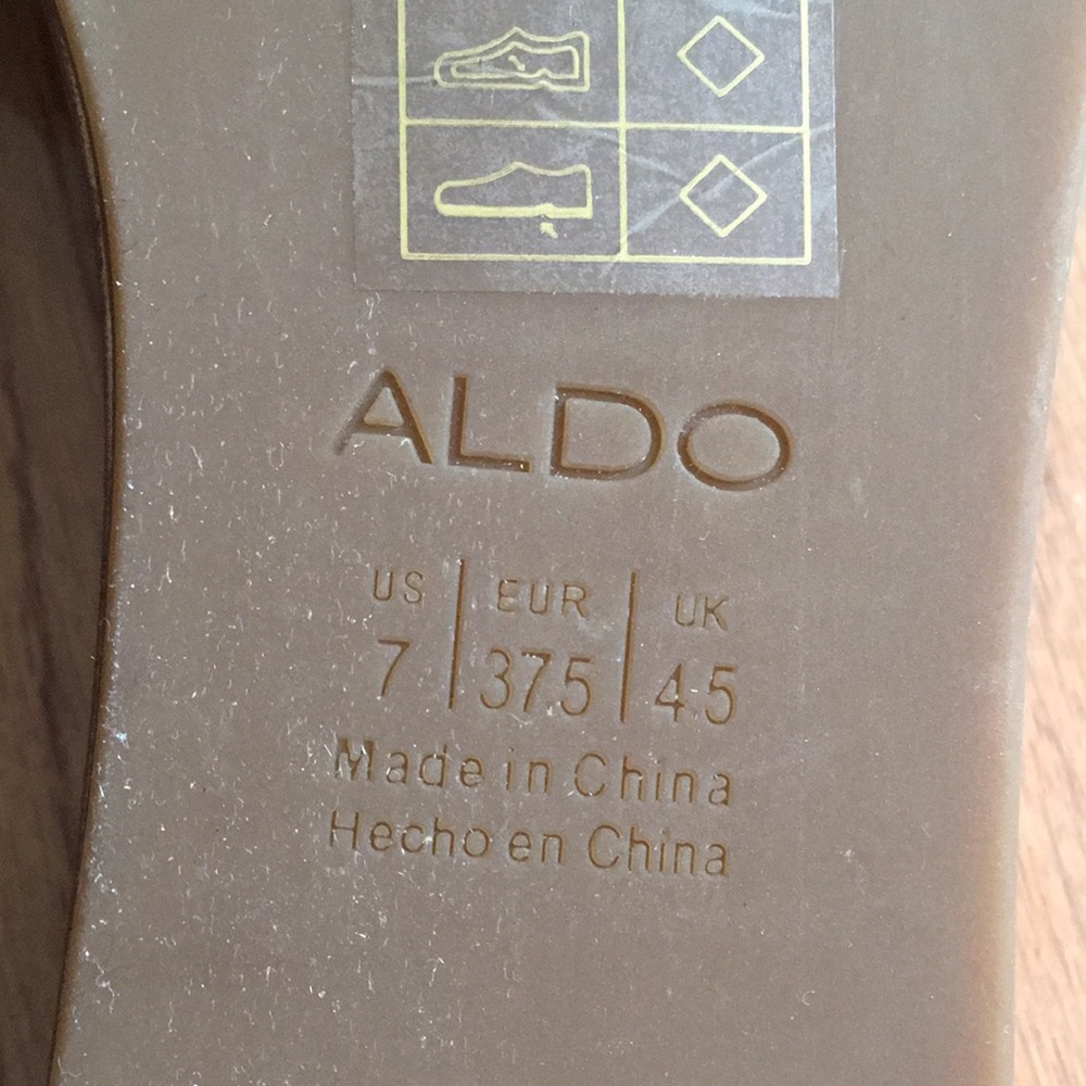 Aldo flat sandals size 7 - Picture 6 of 6